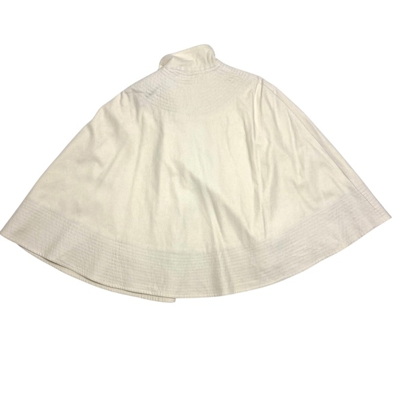 cape EAST 5th vintage ivory S/M wool blend classic please read info on photo2 - Picture 5 of 12